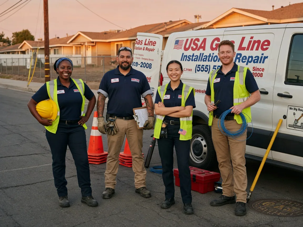 Gas Line Installation company in Ernest, PA